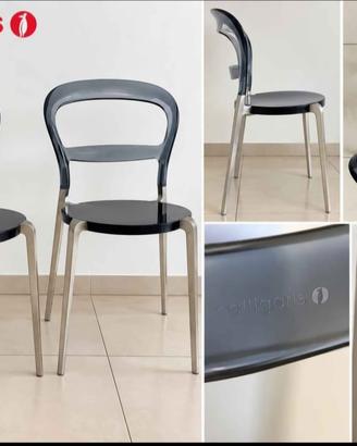 Coppia di sedie Calligaris modello Wien