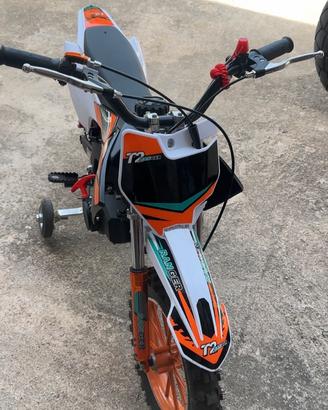 Minicross 50 cc per bambini 5/7 anni 10”10”