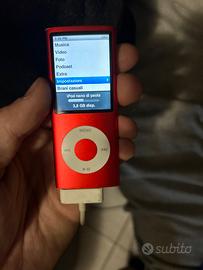 Ipod nano rosso 8gb Apple originale