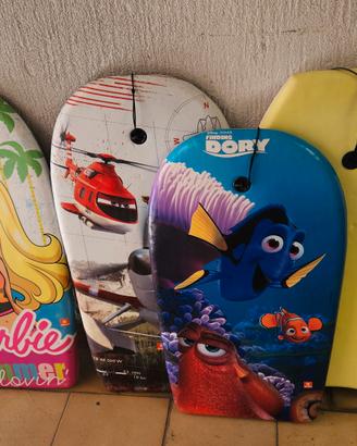 Tavolette surf bambini. Tutte assieme 25 €