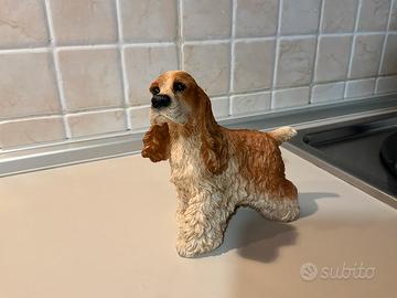 Cane da collezione in resina