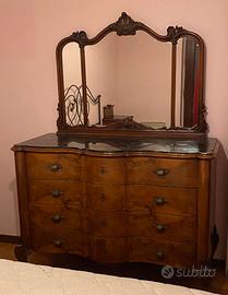 Comó e comodini top in marmo