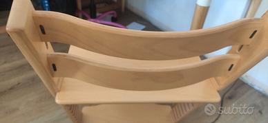 Sedia evolutiva Stokke tripp trapp in legno di fag