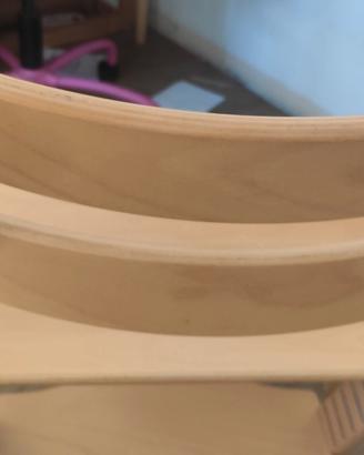 Sedia evolutiva Stokke tripp trapp in legno di fag