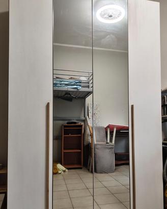 Armadio 4 ante con specchio