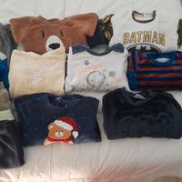 Lotto vestiti  misti invernali neonato 6/9 m 68cm