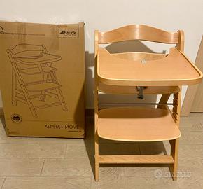 Sedia evolutiva Hauck con sdraietta e riduttore