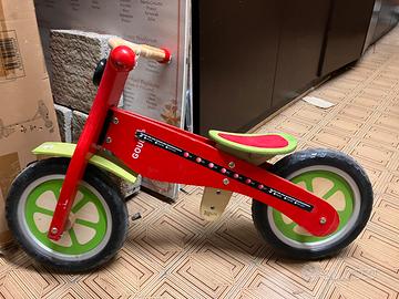 Bici legno bambino