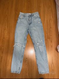 2 Pantaloni Jeans-Cargo