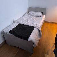 letto singolo nuovo + materasso 