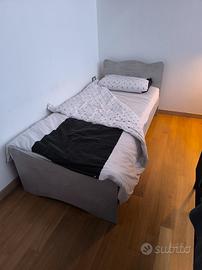 letto singolo nuovo + materasso 
