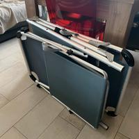 Brandina pieghevole con schienale pieghevole