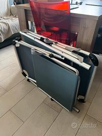 Brandina pieghevole con schienale pieghevole