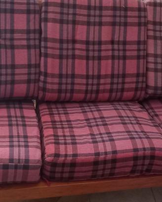 Divanetto a 3 posti con poltrona