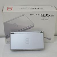 NINTENDO console DS Lite argento + carica batt.
