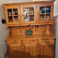 credenza legno pino massello