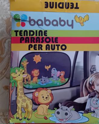 Coppia Tendine Parasole Auto per Bambini