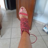 scarpe con tacco modello positano