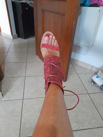 scarpe con tacco modello positano