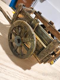 carretto napoletano per presepe 