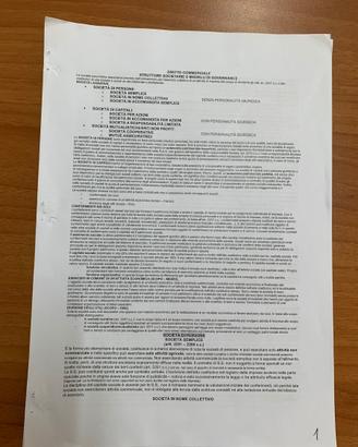 Materiale per esame dottore commercialista