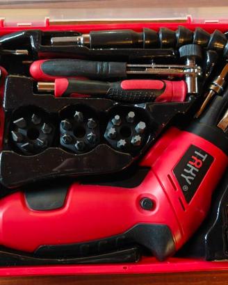 Avvitatore cordless TRY 3,6V kit accessori