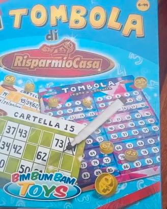 TOMBOLA NUOVA MAI APERTA ANCORA INCELOFANATA