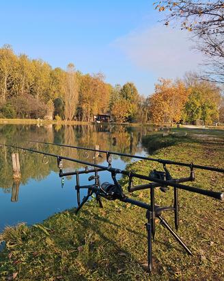 attrezzatura carpfishing
