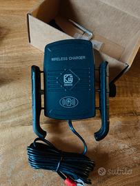supporto telefono moto e bici wireless 