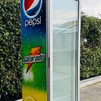 Frigo vetrina colonna Led bibite casa bar giardino
