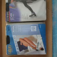 Set collant & autoreggenti col. Blu,nuage,Nero