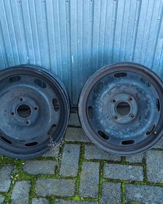 Cerchi in ferro per Peugeot Citroen 6j X 15
