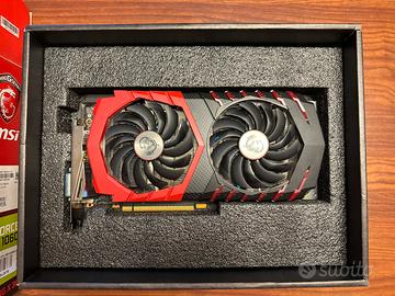 Scheda Video MSI GeForce GTX 1060 Gaming X 3GB