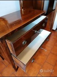 Cassettone Como' Luigi XVI Noce 700 Italia Rarità