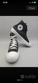 Converse All Star nere misura 38