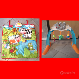Arco palestrina Chicco + tappeto musicale Chicco