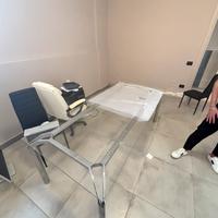 Scrivania ufficio in vetro YOGA