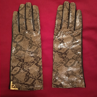 Guanti donna nuovi Roberto Cavalli pitone taglia M