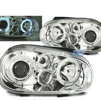 FARI VOLKSWAGEN VW GOLF 4 ANGEL EYES CROMATI