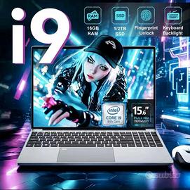 Laptop da gaming 15.6" Intel Core i9-9900/10980HK 