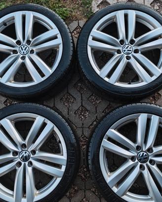 Cerchi VW 18” originali  Kansas + gomme 235/40