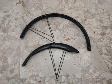 coppia parafanghi bici freni a bacchetta 28 