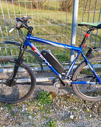 Mtb con kit elettrico