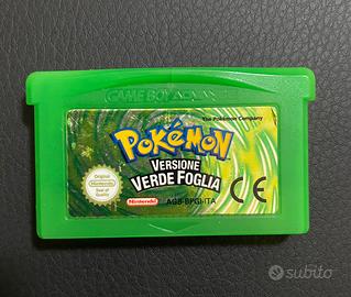 Pokemon Verde Foglia - Nintendo Game Boy Advance