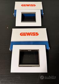 Gewiss Placca Chorus 2 Pezzi