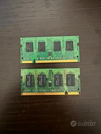 RAM DDR2 2x1GB