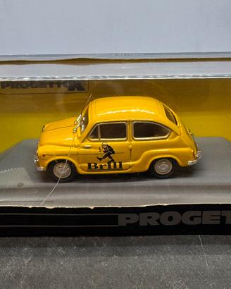 Fiat 600 D Berlina Brill 1960 Progetto K 1/43
