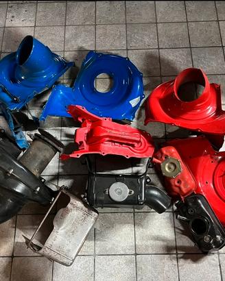 Convogliatori aria/riscald/coperchi punteria motor