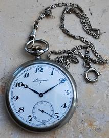 Orologio Longines Efco da tasca Acciaio.