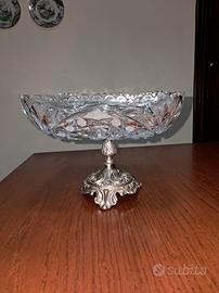 Coppa in cristallo vintage